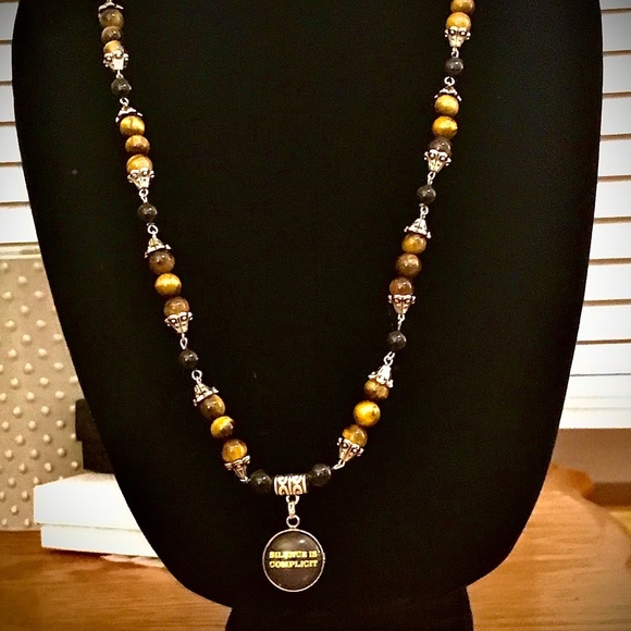 Silence is Complicit Necklace!!!! - Picture 4 of 5